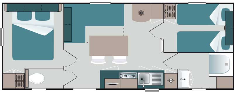 image plan mobil home titania